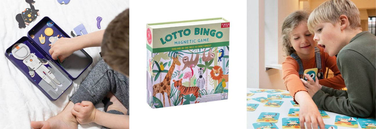 børn med spil der er gode til rejser og ferie, fås hos Nordic Simply