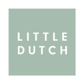 Little Dutch Logo hvid skrift på grøn baggrund hos Nordic Simply