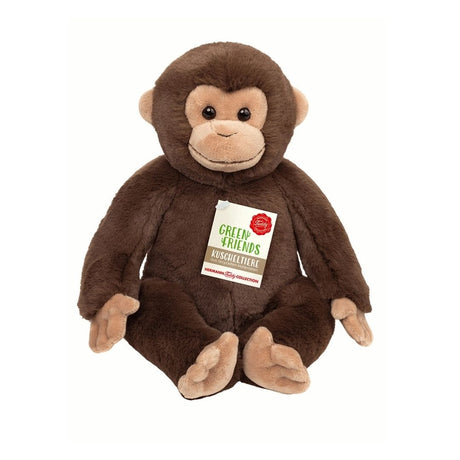 Blød abebamse, der ligner ægte abe godkendt fra 0 mdr. Kvalitetsbamse fra Teddy Hermann Tyskland fås hos Nordic Simply