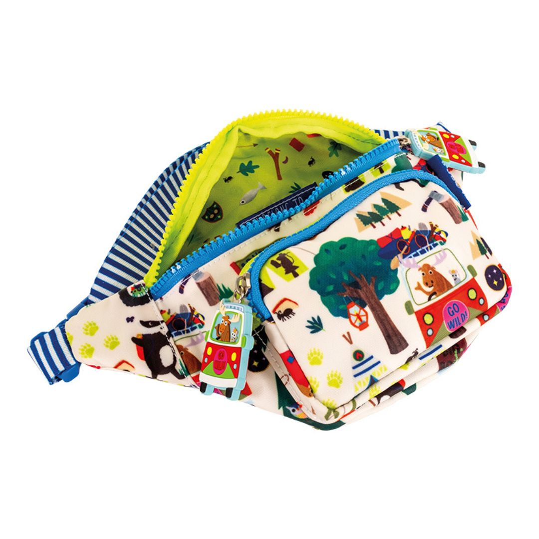 bæltetaske bumbag til børn med motiver fra eventyr fra Floss & Rock fås hos Nordic Simply