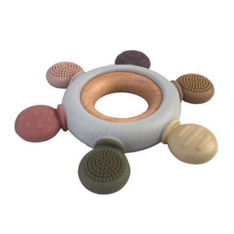 Bidering til baby med multifunktioner fra Magni, set oppefra, fås hos Nordic Simply