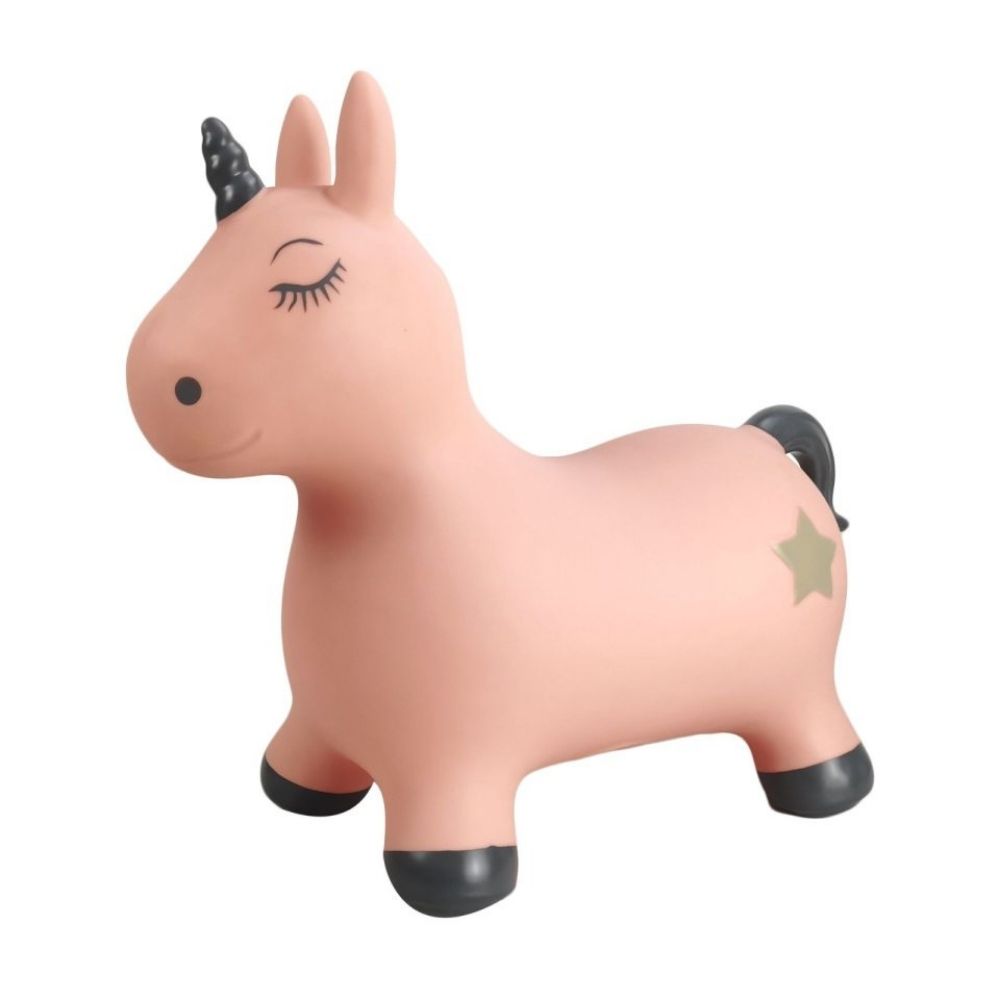 rosa enhjørning hoppedyr fra Find That Hippo, fås hos Nordic Simply
