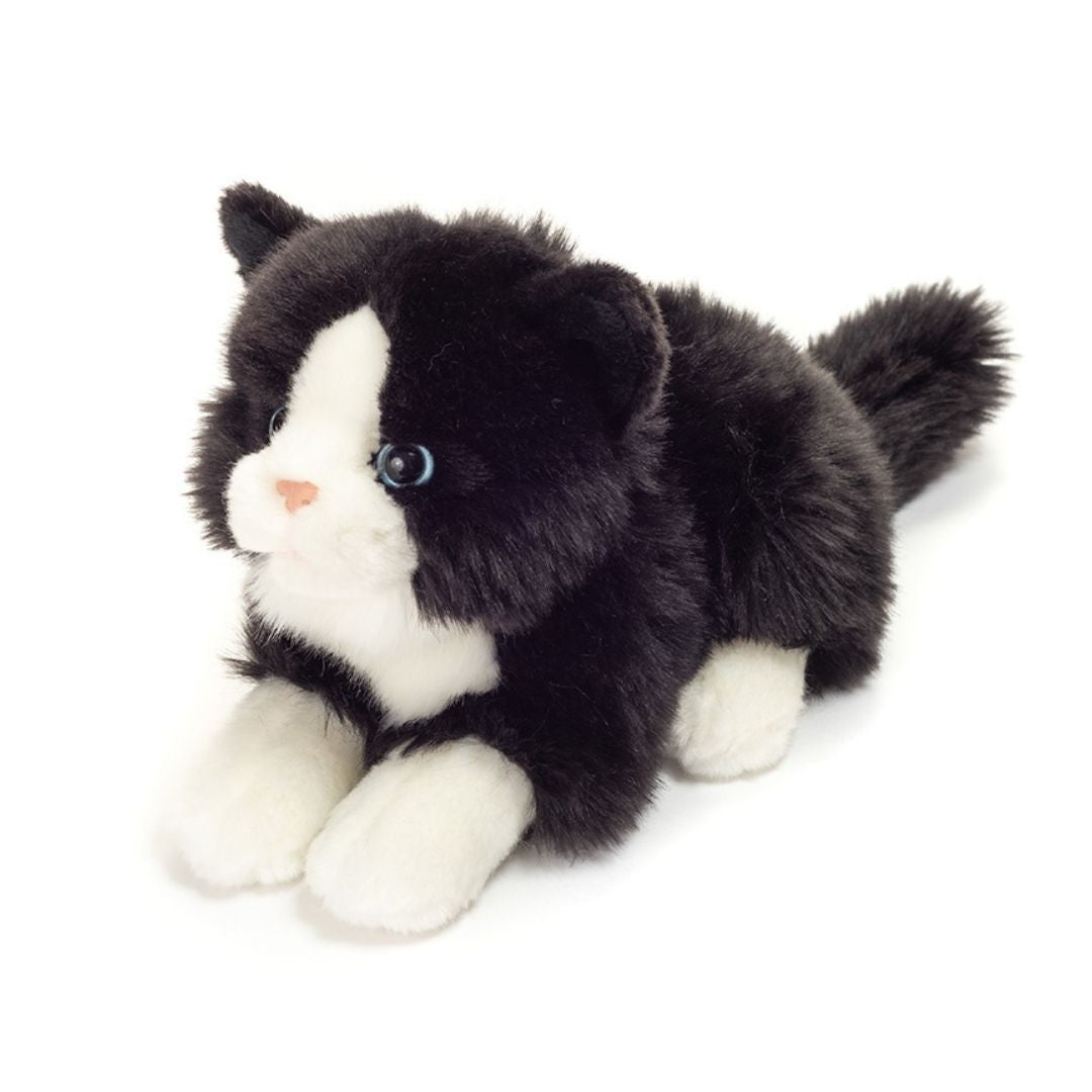Katte bamse, der ligner ægte sort killing, fra Teddy Hermann fås hos Nordic Simply