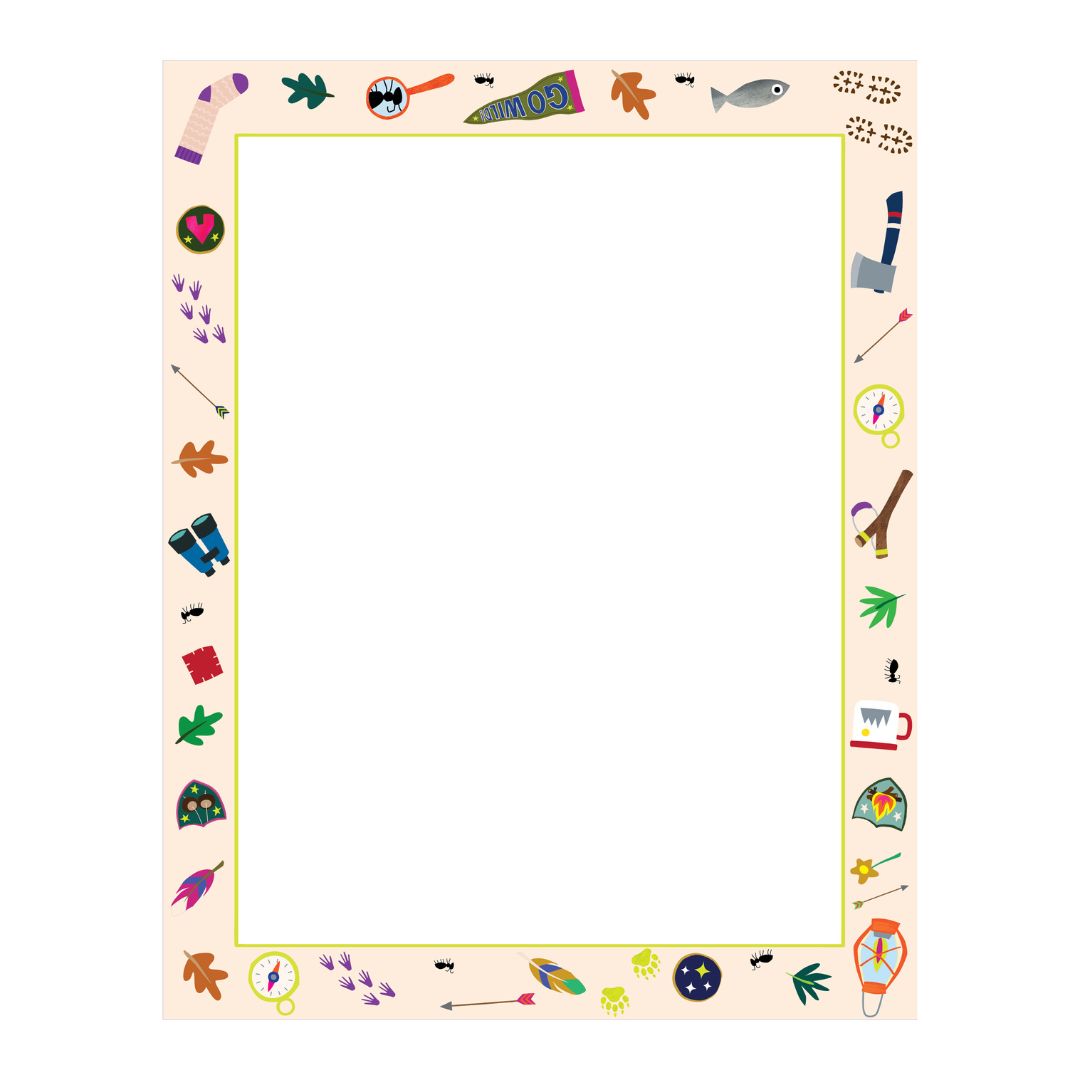 Tegneplade i magnetisk multilegesæt med camping, tegn og visk ud igen og igen, godt legetøj til rejse med børn fås hos Nordic Simply