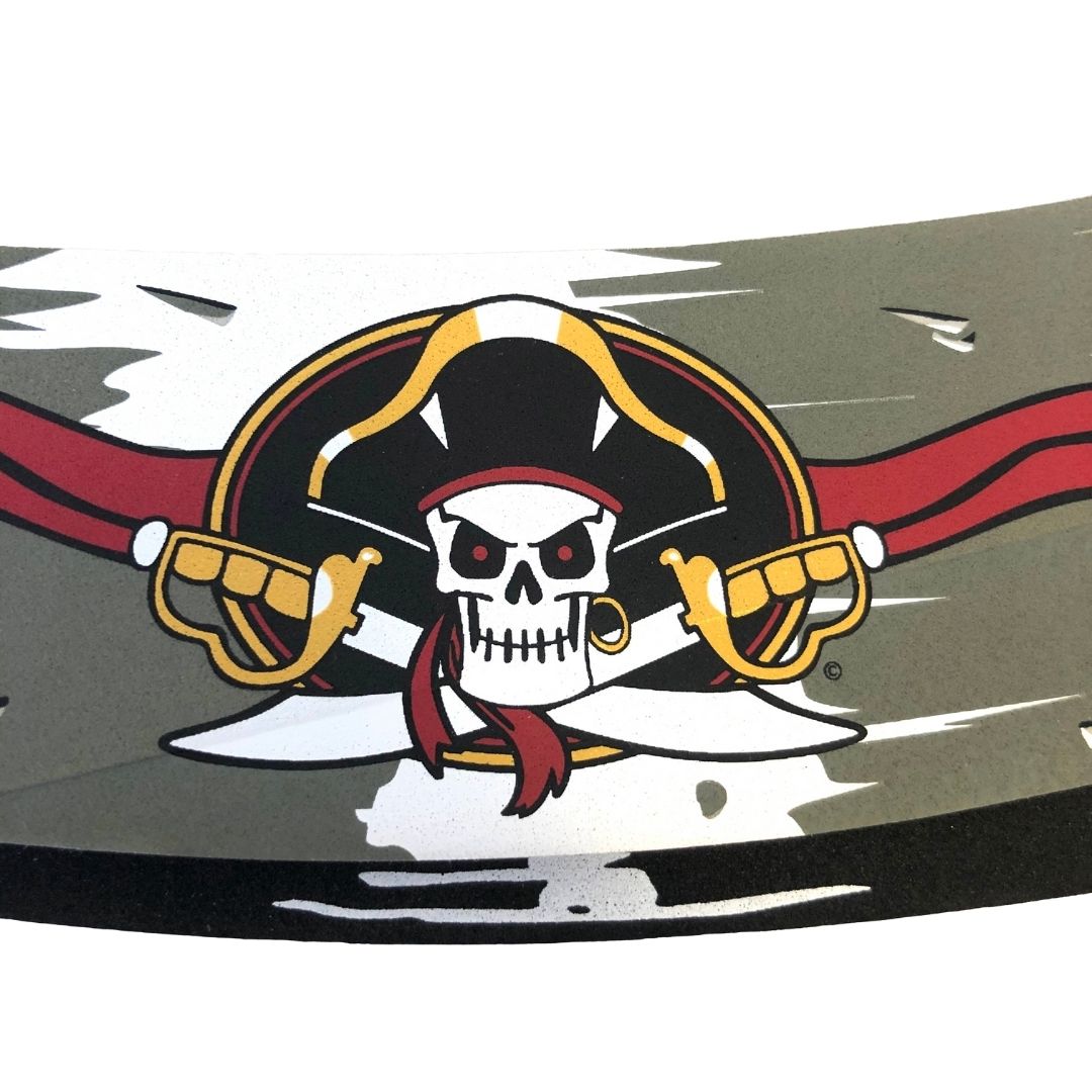 Legesabel pirat, set tæt på med dødningehoved, flot piratsabel til barn - fantasileg, udklædning og rolleleg