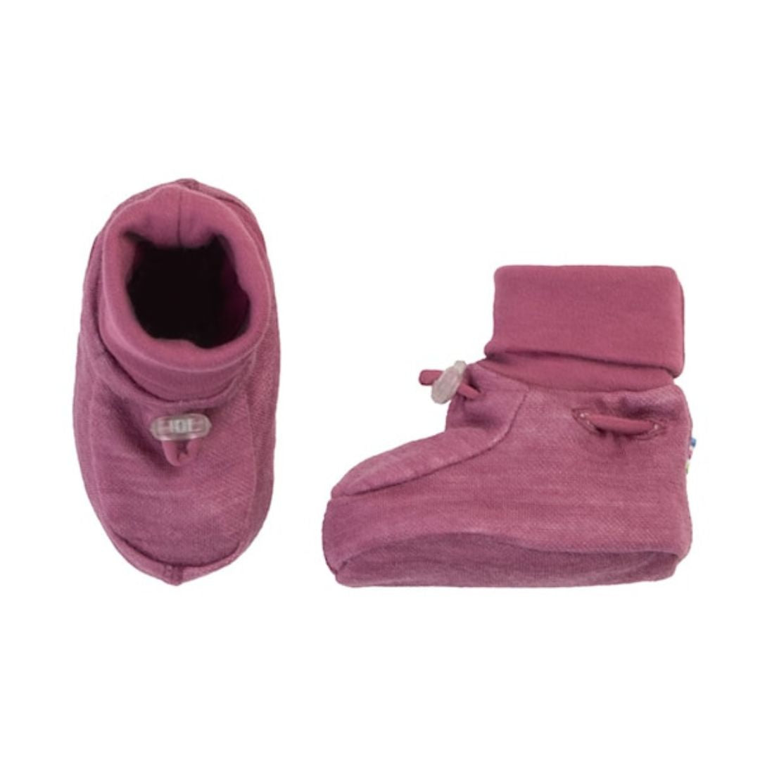 pink sutsko fra Joha, gode hjemmesko og indesko til vuggestue og børnehave.