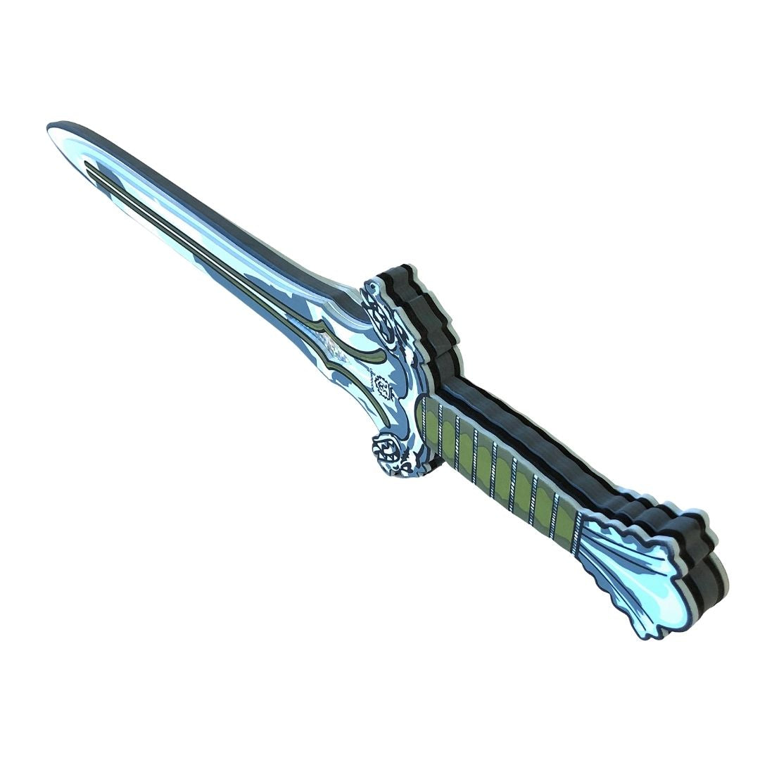 Legesværd drage Fantasy, grøn legesværd i fleksibelt EVA skum til at bekæmpe farlige drager. Find legetøjssværd hos Nordic Simply