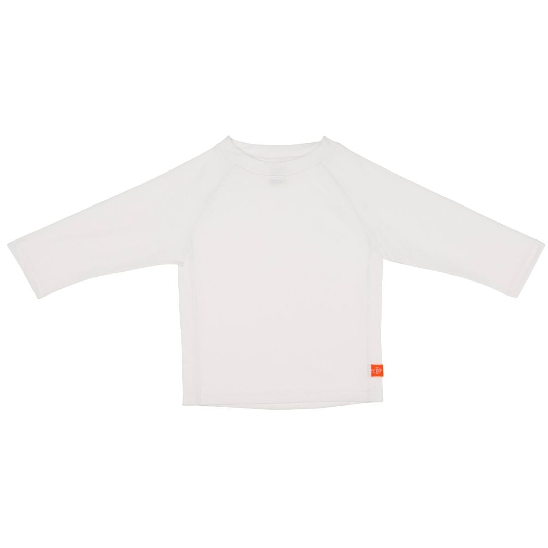 Hvid uv-bluse med lange ærmer str 24 måneder fra Lässig fås hos Nordic Simply