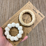 Bideringe 2 stk havet | Naturgummi