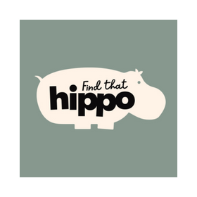 Logo for Find That Hippo aktivitetslegetøj hos nordicsimply 