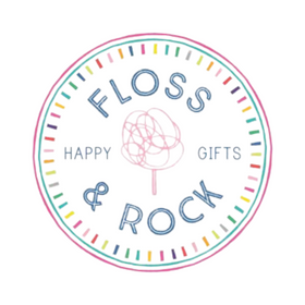 Logo for Floss & Rock legetøj hos nordicsimply