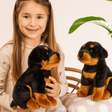 rottweiler bamse, der ligner en rigtig hund fra teddy hermann hos nordicsimply