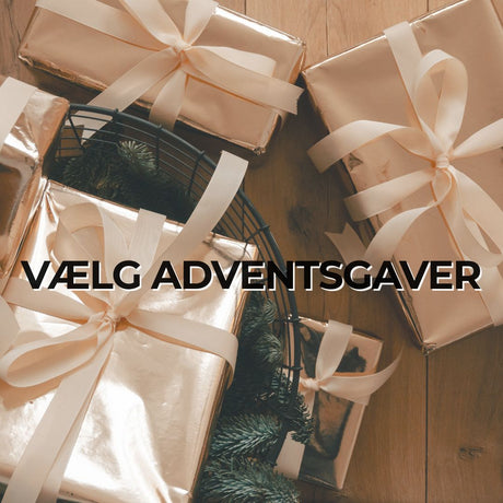adventsgaver pakket ind til jul, find adventsgaver til barn hos Nordic Simply