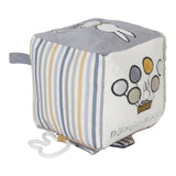 Aktivitetsterning til baby | Kanin blå med forskellige sanseindtryk og Miffy kanin motiv