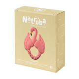 pink flamingo bidering til baby i naturgummi fra natruba hos nordicsimply