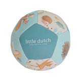 Bold til baby | Lille blå fra Little Dutch, blød bold med dyremotiver, perfekt til leg og motorik.