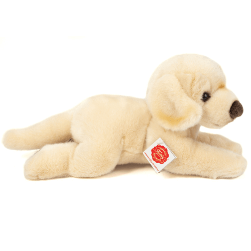 labrador bamse i lys, ligner ægte hundehvalp fra teddy hermann hos nordicsimply