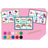 Lege ler hærder selv | Eventyr: kreativt sæt med farverig ler og inspirationskort til at lave feer og regnbuer.