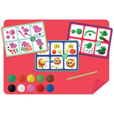 Lege ler hærder selv | Jungle & Dyr sæt med farverigt ler, instruktioner og silikonemåtte til kreative børn.