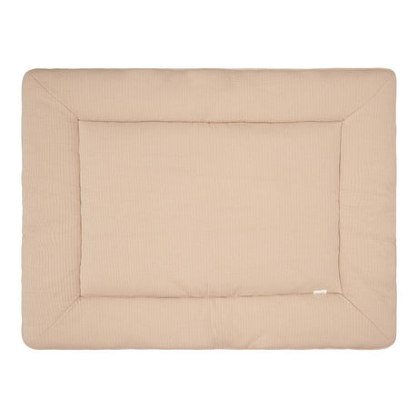 Beige legetæppe til baby | Øko-tex®. Blødt og komfortabelt legetæppe i farven Pure Beige, fra Little Dutch, perfekt til dit babyværelse.