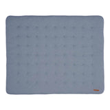 Blåt legetæppe til baby | Øko-tex®. Blødt og komfortabelt legetæppe i farven Denim Blue, fra Little Dutch, perfekt til dit babyværelse.