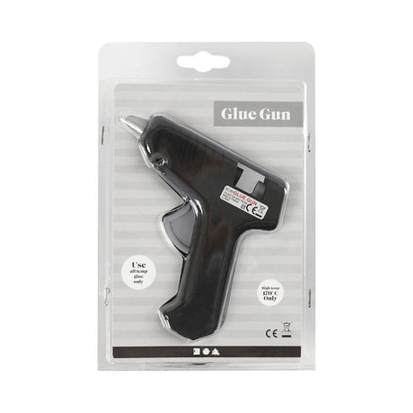 Limpistol mini, farve sort, set i indpakning. Perfekt til kreative projekter