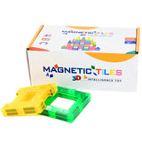 Magnetiske brikker - Lav figurer og bygninger i 3D med de farvede magneter, her i æske med 32 stk.