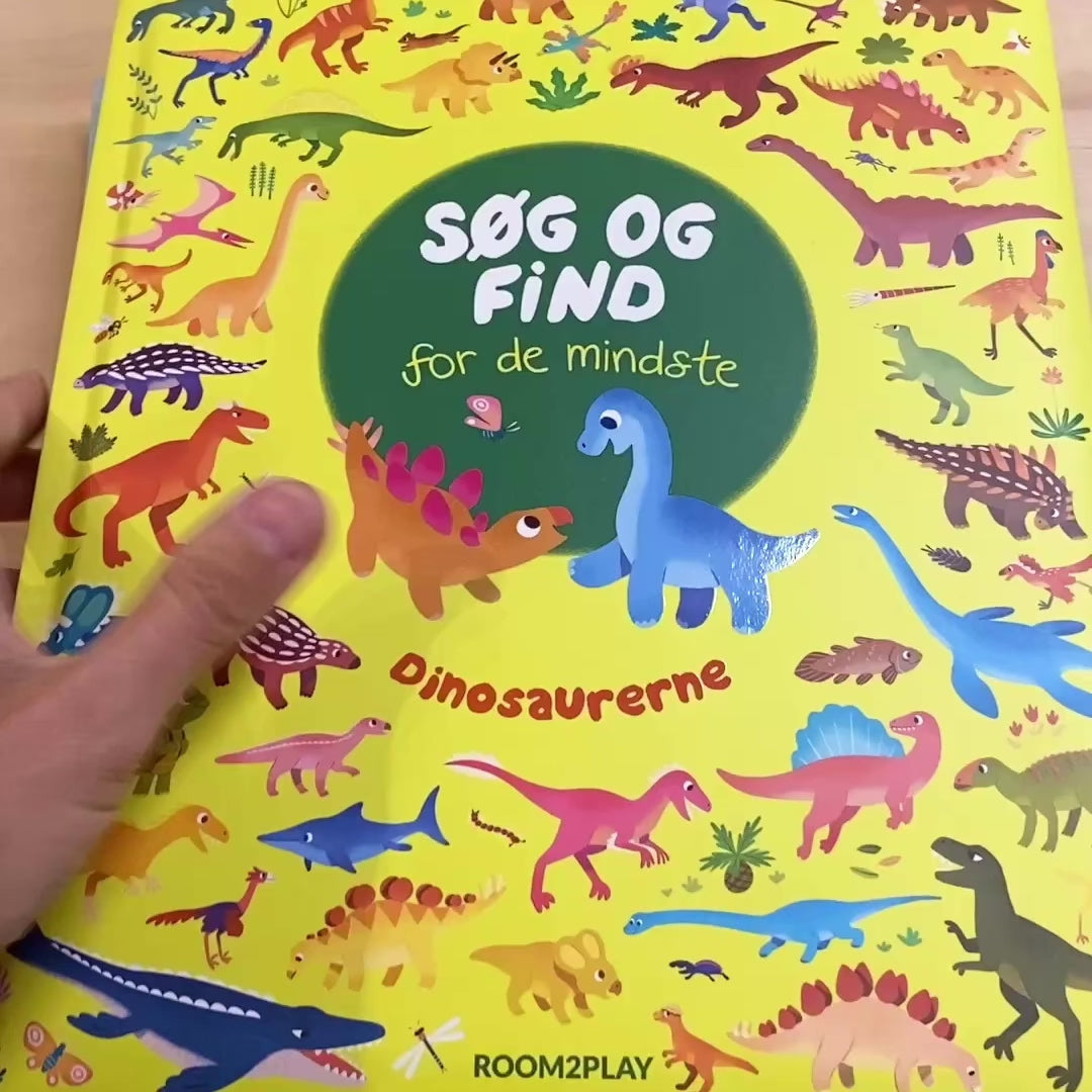 Pegebøger med dyr, dinoer og arbejdspladser vises frem hos Nordic Simply