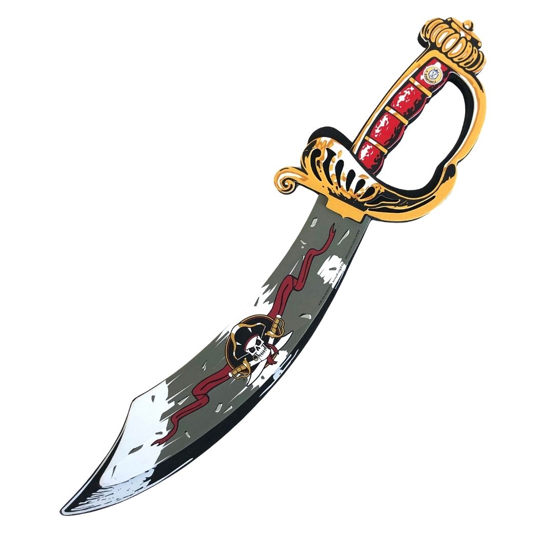 legesabel pirat, flot piratsabel til barn - udklædning og rolleleg til hverdag og fest