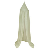 Sengehimmel Sage, Indret børneværelset og skab hygge med smuk grøn himmel fra Little Dutch.