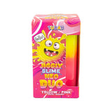 Neon slim, fra Tuban, gul og pink.