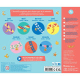 Smykkesæt - Skab 7 brasilianske armbånd med illustrationer af armbånd til hver ugedag, fra Auzou.