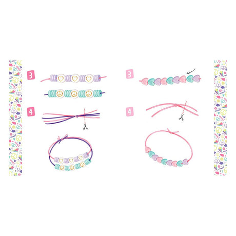 Smykkesæt - Skab 10 peace & love armbånd