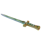 Legesværd konge. Sikkert legetøjssværd i skum til rolleleg og udklædning. Kongesværd til barn fås hos Nordic Simply