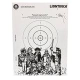 Indpakning bagside fra sværd og skjold sæt Noble Knight legesæt fra LionTouch fås hos Nordic Simply