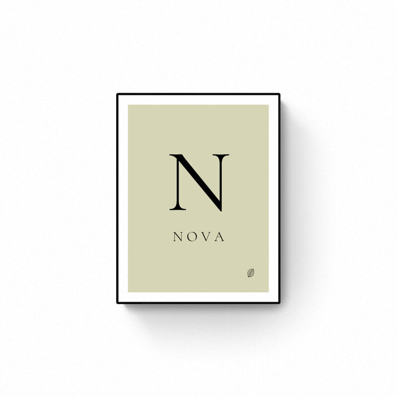 N-bogstav-plakat-navn-nordicsimply